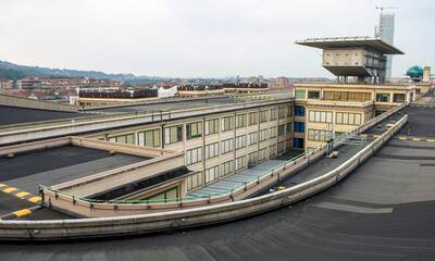 Did you know? There is a race track on a rooftop in Turin